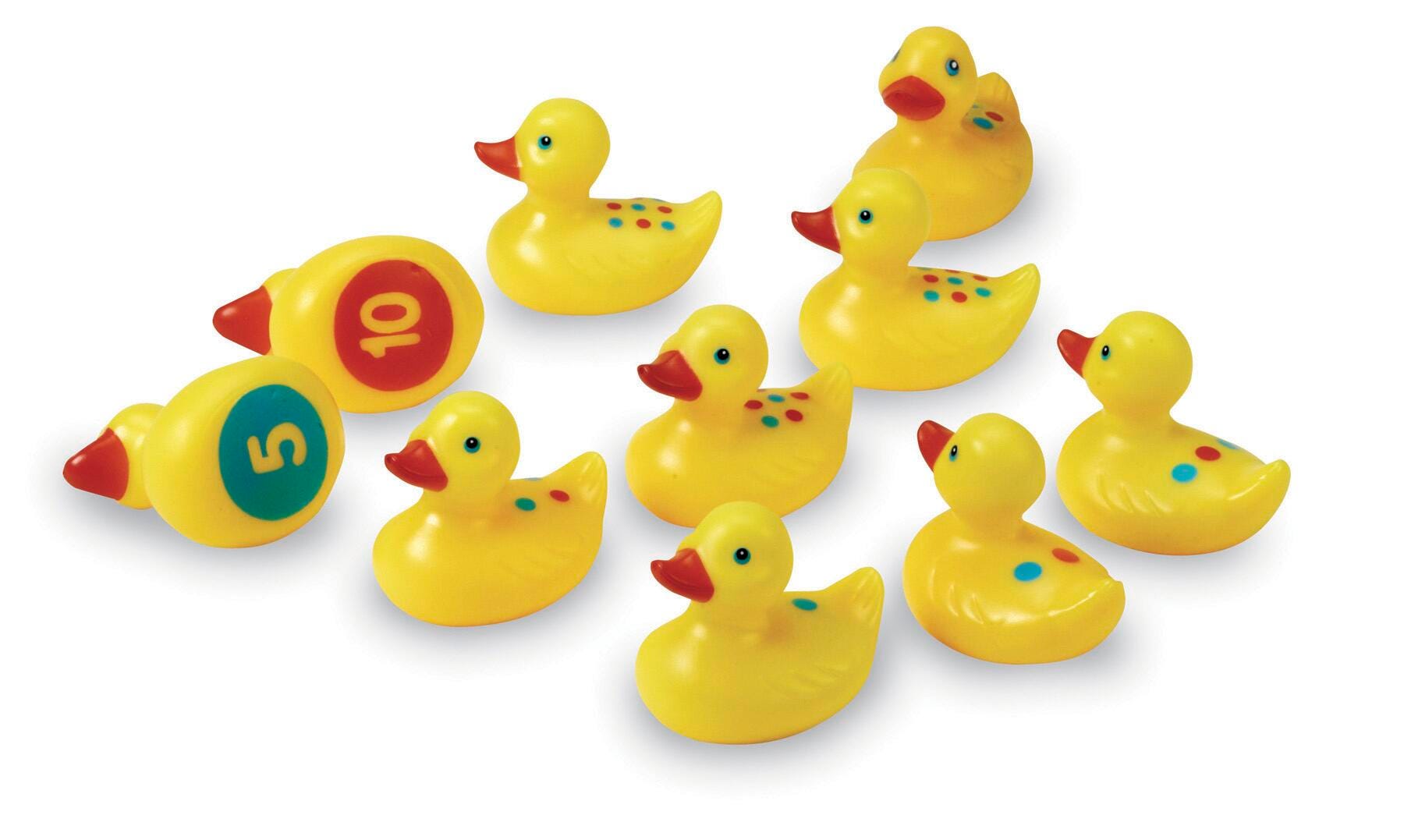 Learning Resources Smart Splash Number Fun Ducks, 10 Pieces 299818